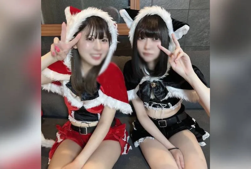 FC2PPV 4594922 Christmas Party 3P With The Office Lady Who Ranked First In 3P In 2024 And The Girl Who Just Graduated From Uniform